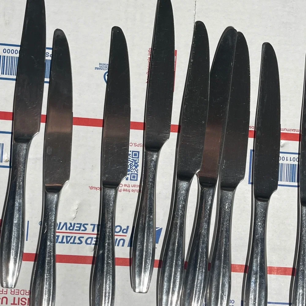Mikasa Stainless Steel Dinner Knives Set of 12 Flatware